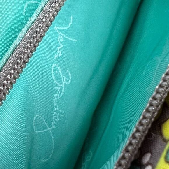 Vera Bradley lemon parfait travel wallet 9” X 4” - Picture 16 of 16